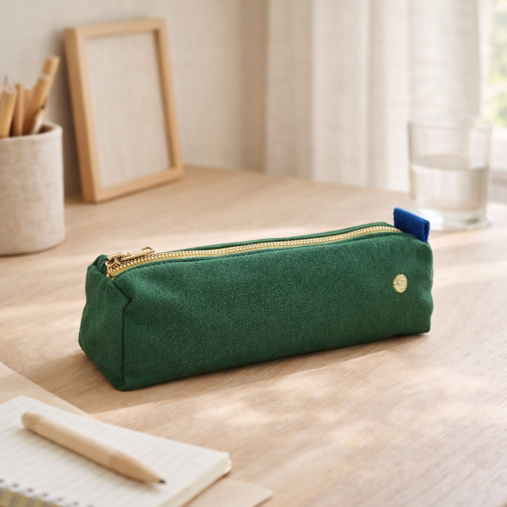 Trousse de bureau Iona Gazon 6 x 20 x 6 en situation