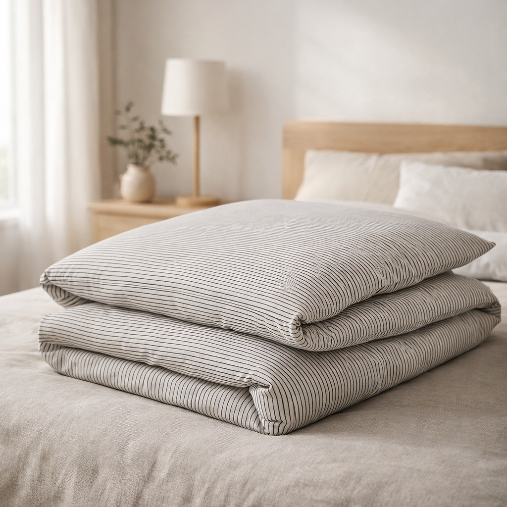 Housse de couette en situation