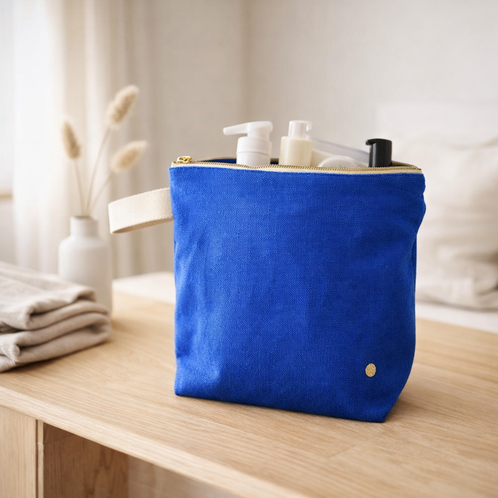Trousse de toilette en situation