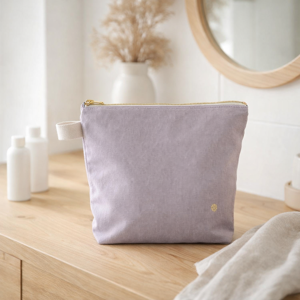 Trousse de toilette en situation
