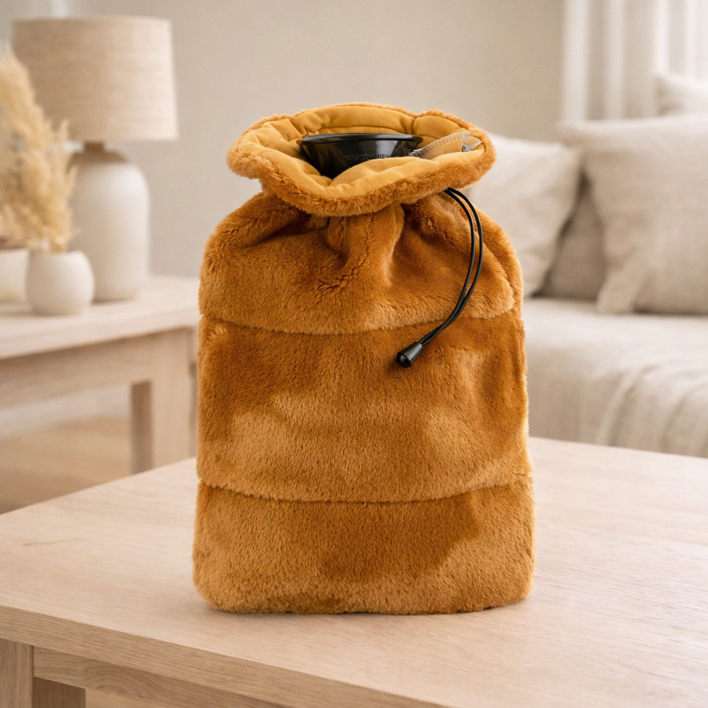 Bouillotte Tender Safran 23 x 33 en situation