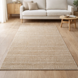 Tapis Mirko Naturel 80 x 150 x 1 en situation