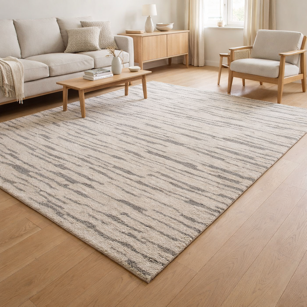 Tapis Filly Naturel 200 x 290 x 1 cm en situation