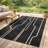 Tapis Damon outdoor Tonnerre 160 x 230 en situation