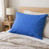 Taie d'oreiller Céleste So blue 70 x 50 en situation