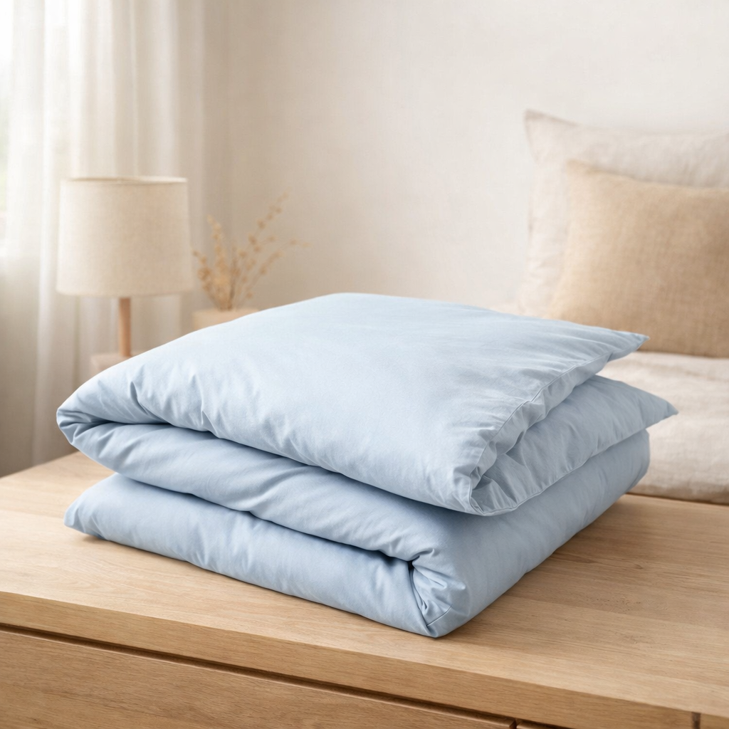 Housse de couette en situation