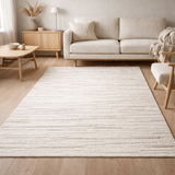 Tapis Vermon Neige 160 x 230 x 1 cm en situation