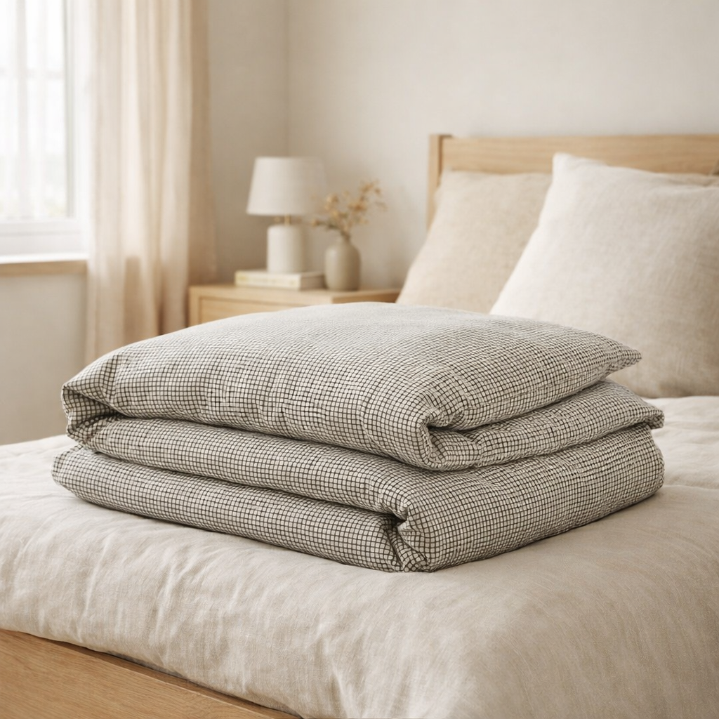 Housse de couette en situation