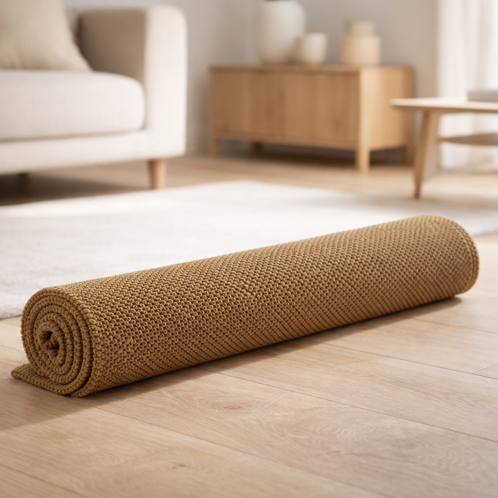 Tapis de bain Etia Cèdre 54 x 110 en situation