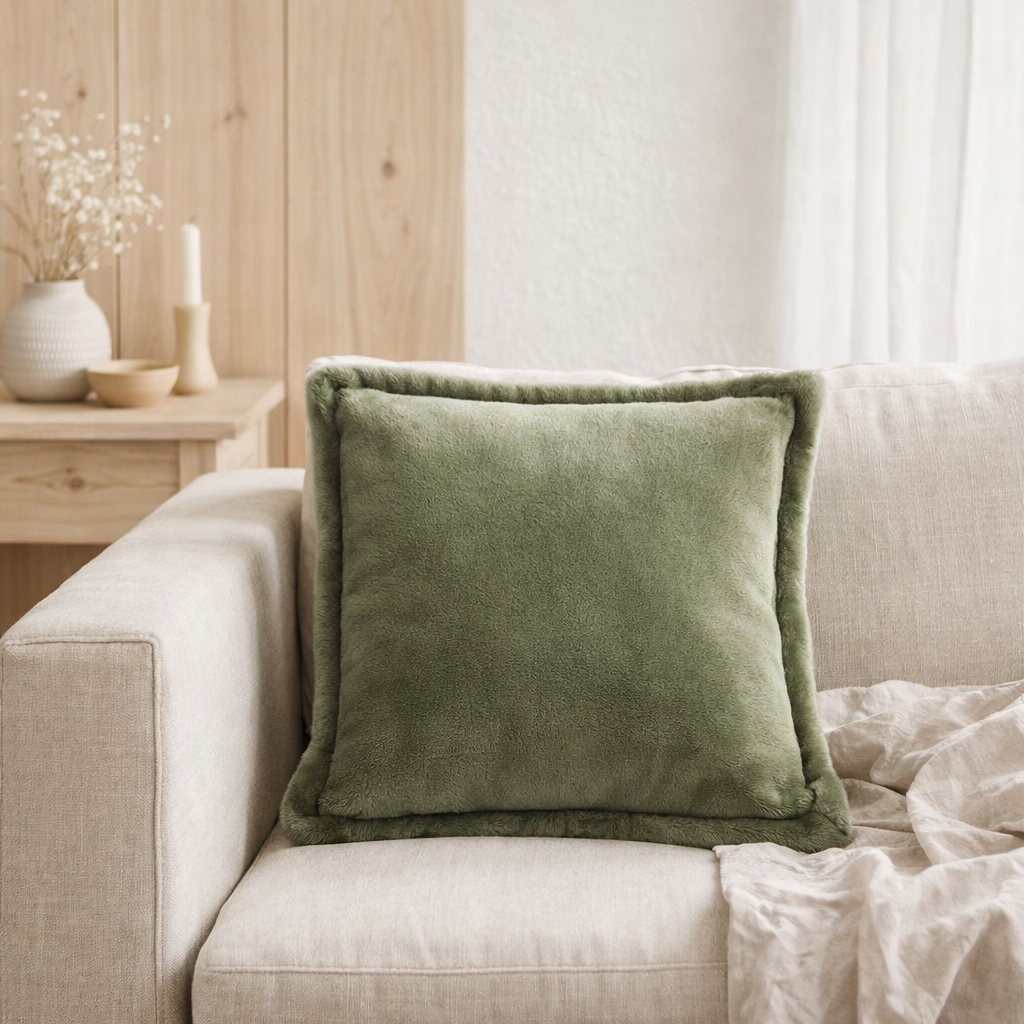 Coussin Tender Thym 50 x 50 en situation
