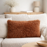 Coussin Betani Rouille 40 x 65 en situation