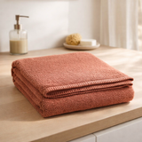 Drap de bain Bora Terracotta 90 x 150 en situation