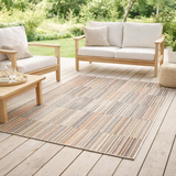 Tapis Bianca outdoor Papaye 120 x 170 en situation