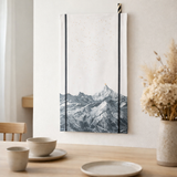 Torchon Bernard Blanc 50 x 70 en situation