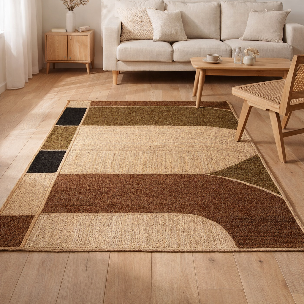 Tapis Kali Naturel 160 x 230 x 1 en situation