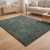 Tapis recyclé Paulin Thym 160 x 230 x 2 en situation
