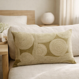 Coussin imprimé Tito Naturel 30 x 50 en situation