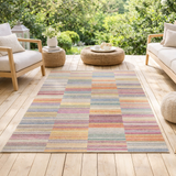 Tapis Bianca outdoor Naturel 120 x 170 x 1 en situation