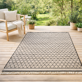 Tapis Sadar 2 outdoor Naturel 200 x 290 en situation