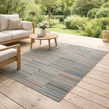 Tapis Bianca outdoor Lagon 120 x 170 en situation