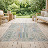 Tapis Bianca outdoor Lagon 120 x 170 en situation