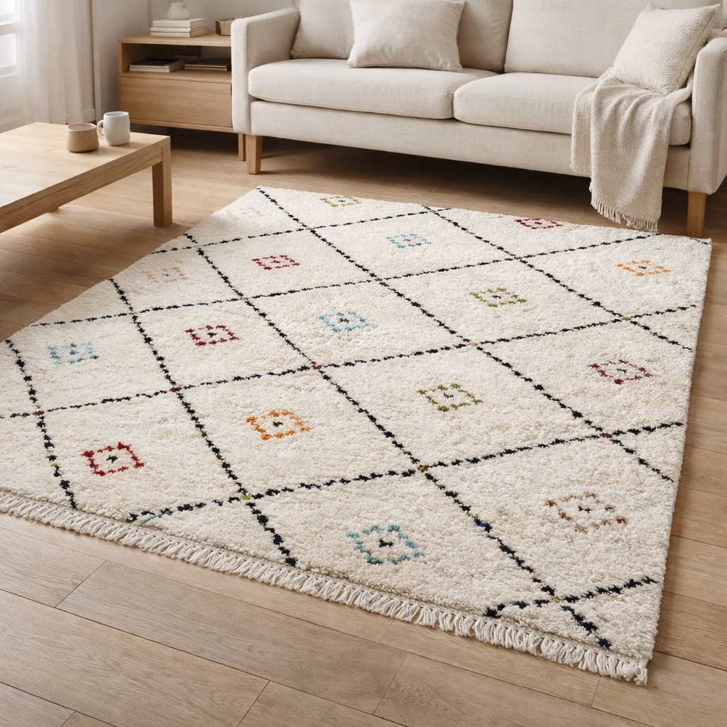 Tapis Elias 2 Multico 160 x 230 x 3 cm en situation