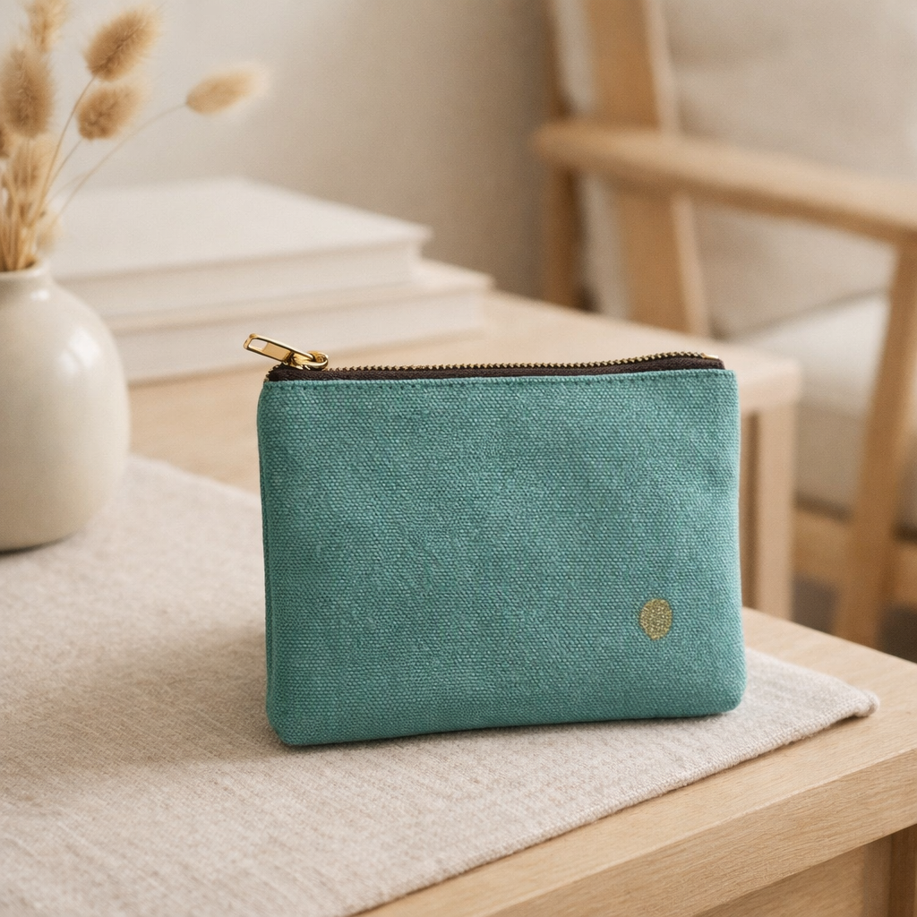 Pochette Tricolo Détox bluetiful S 11 x 14 x 1 en situation