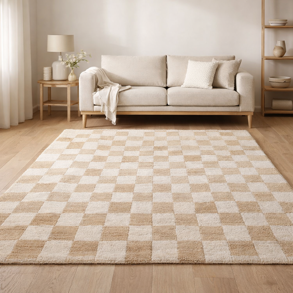 Tapis Milena Neige 200 x 290 x 1 en situation