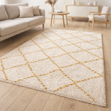 Tapis Casablanca 2 Curry 160 x 230 x 3 cm en situation
