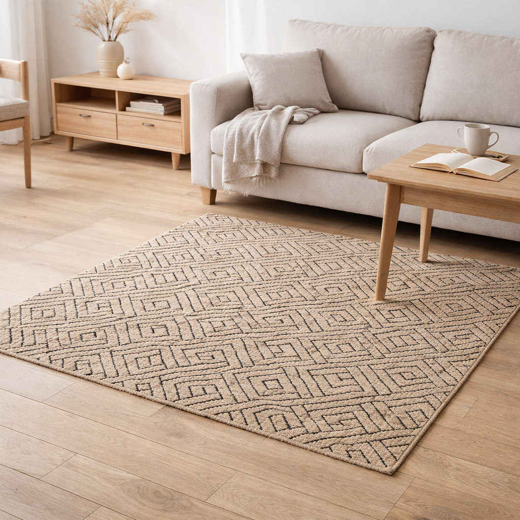 Tapis Pasko Naturel 120 x 170 x 1 en situation