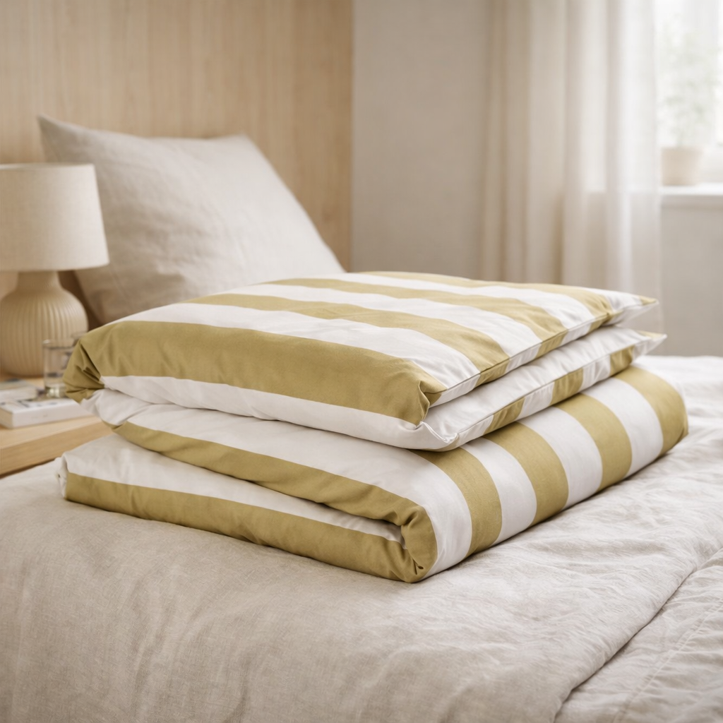 Housse de couette en situation