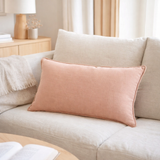 Coussin Zeff Céleste Dragée 30 x 50 en situation