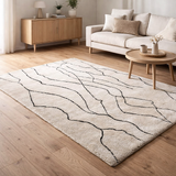Tapis Luce Neige 160 x 230 x 2 cm en situation