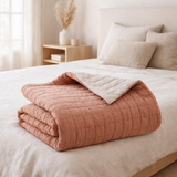 Jeté Cambra Terracotta 240 x 260 en situation