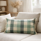 Coussin imprimé Kate Thym 40 x 65 en situation