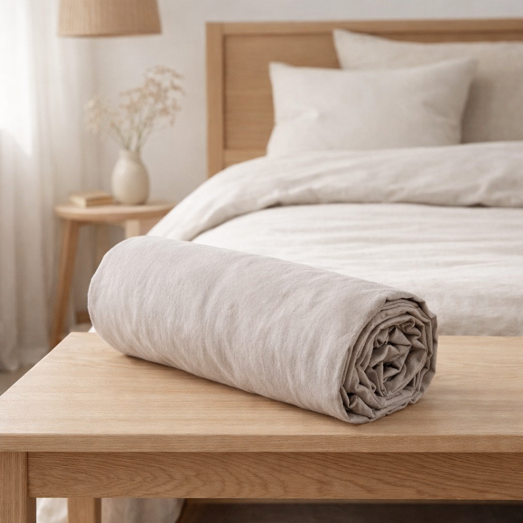 Drap housse en situation