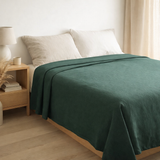 Drap plat Céleste Nori 260 x 310 en situation