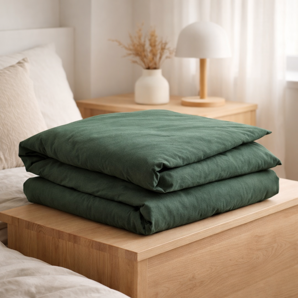 Housse de couette en situation
