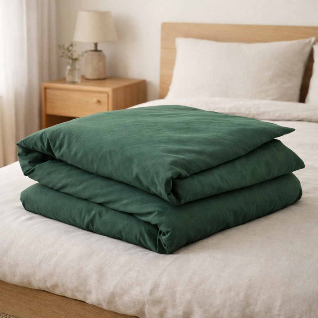 Housse de couette en situation