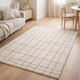 Tapis Sofiane Naturel 160 x 230 x 1 en situation