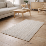 Tapis Alma Neige 70 x 140 x 1 en situation