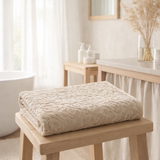 Drap de bain Gilda Lin 90 x 150 en situation