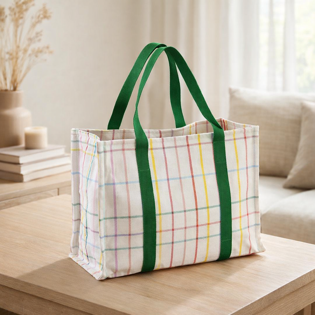 SAC Daily Fair Play multicolore 25 x 38 x 15 en situation