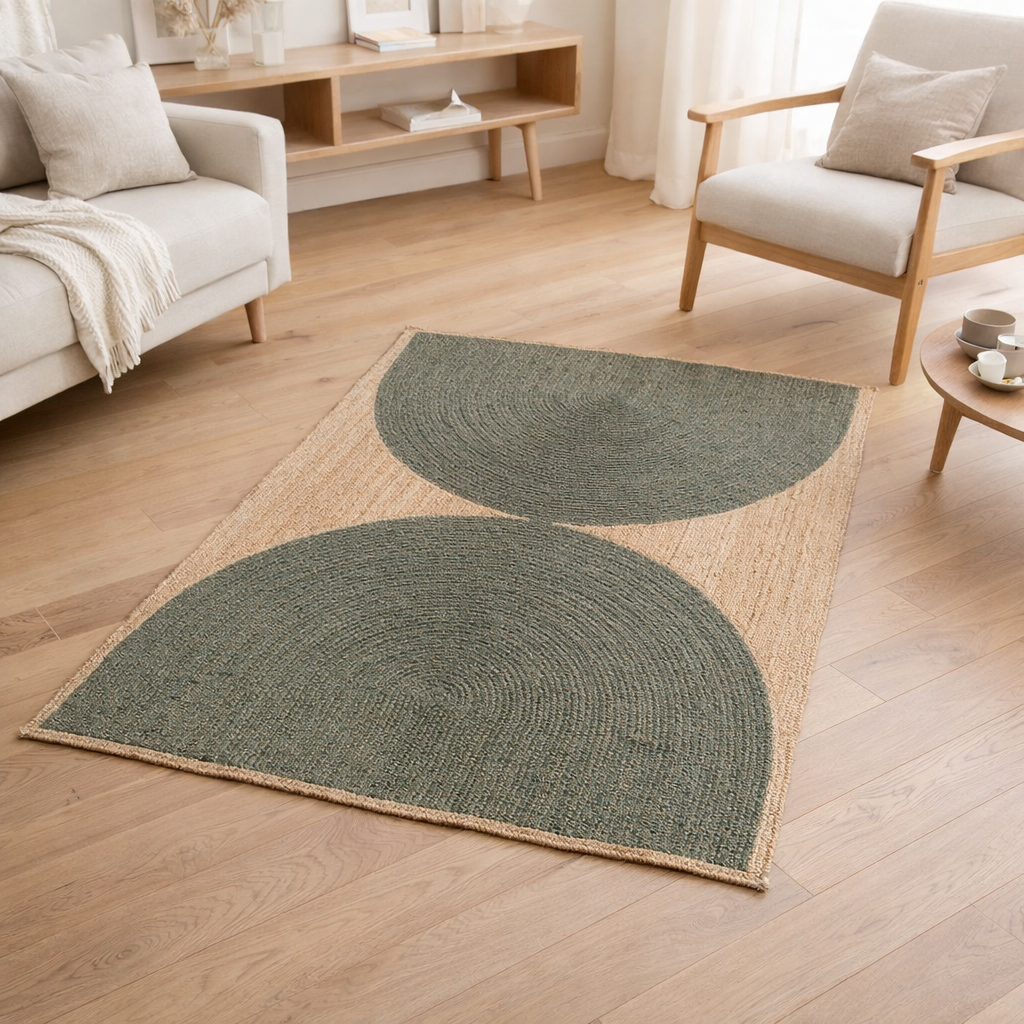 Tapis Kosta Olive 160 x 230 x 1 en situation
