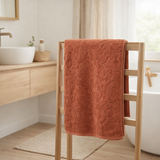 Drap de bain Gilda Sienne 90 x 150 en situation