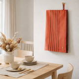 Torchon Piero Corail 70 x 50 en situation
