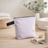 Trousse de toilette Iona Lilas S 18 x 22 x 8 en situation