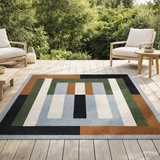 Tapis Jason outdoor Multico 200 x 200 en situation