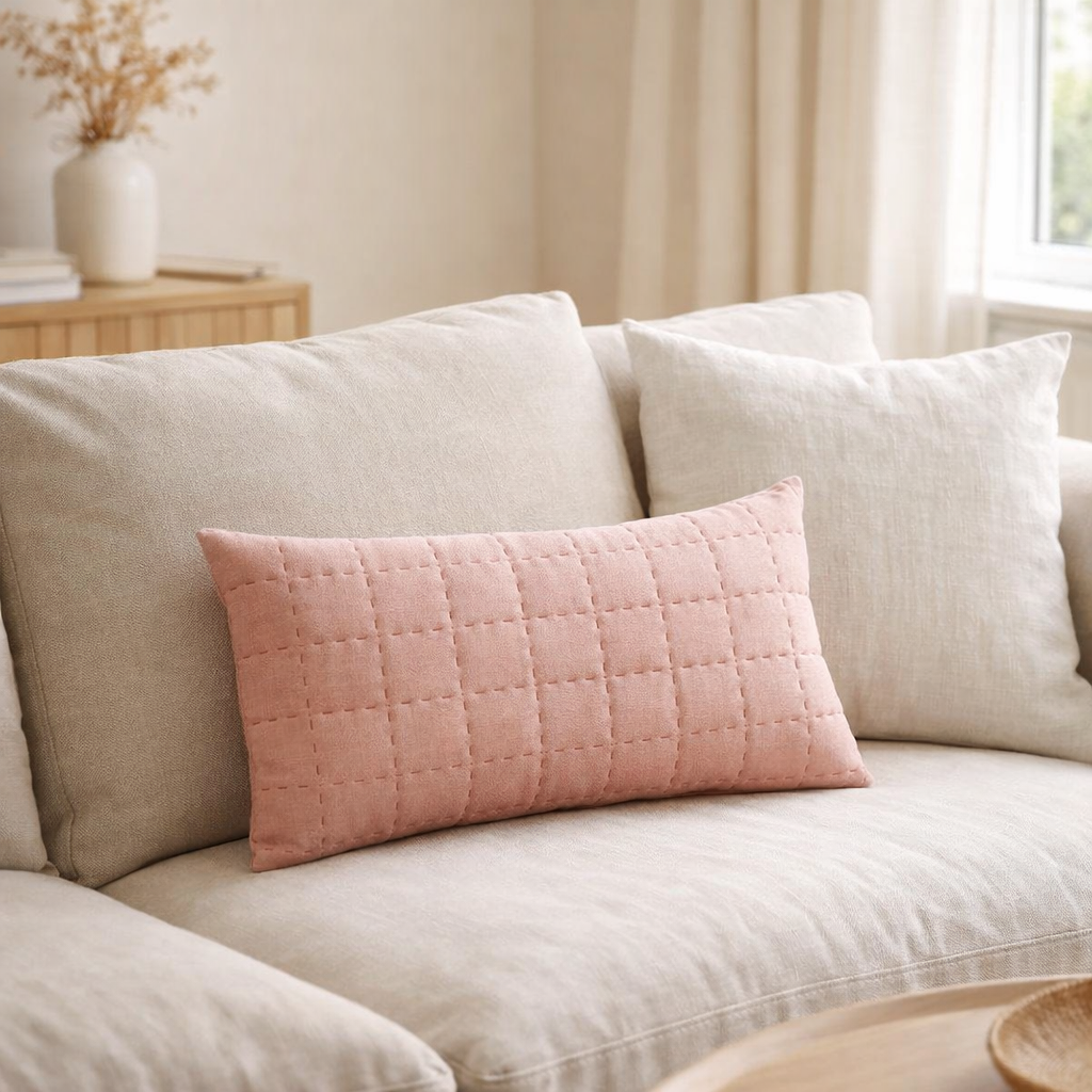 Coussin Cambra Terracotta 30 x 50 en situation