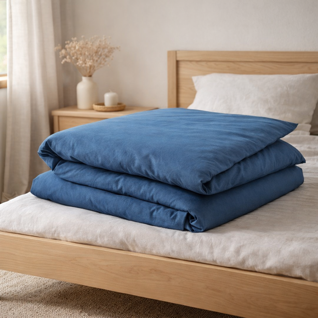 Housse de couette en situation
